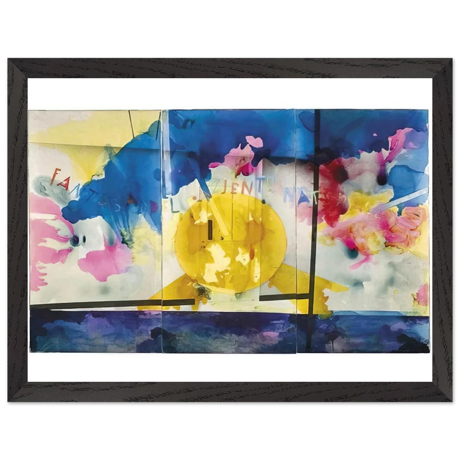 Fantasy of the Natural Patient - 1970 by Mario Schifano — Framed art print at Zephyeer