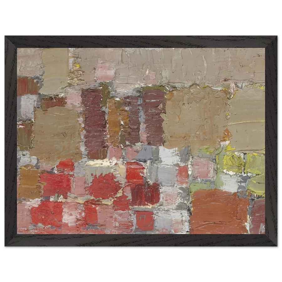 Composition - Art Informel by Nicolas de Stael — Framed art print at Zephyeer