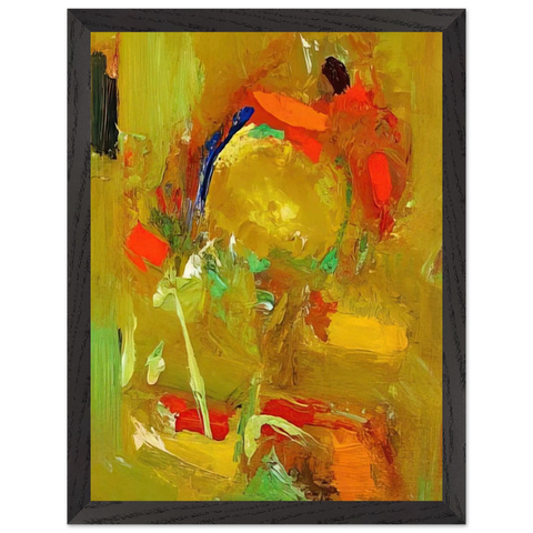 Genius Logic by Hans Hofmann — Framed art print at Zephyeer