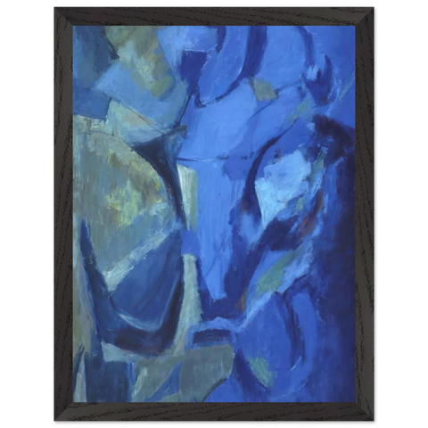 THE STORMY SEA 1958 by Alma Woodsey Thomas — Framed art print at Zephyeer