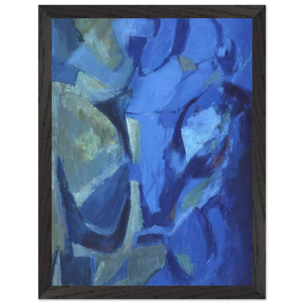 THE STORMY SEA 1958 by Alma Woodsey Thomas — Framed art print at Zephyeer