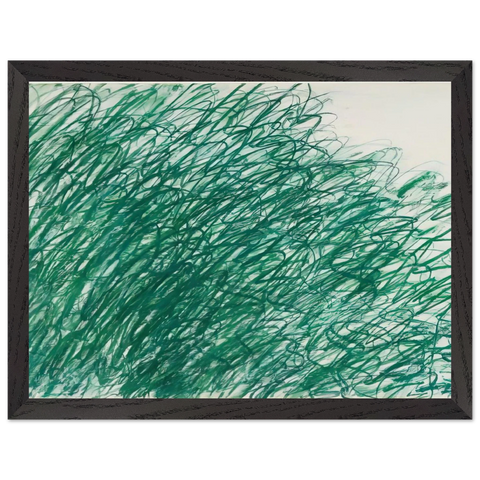 Returning from Tonnicoda by Cy Twombly — Framed art print at Zephyeer