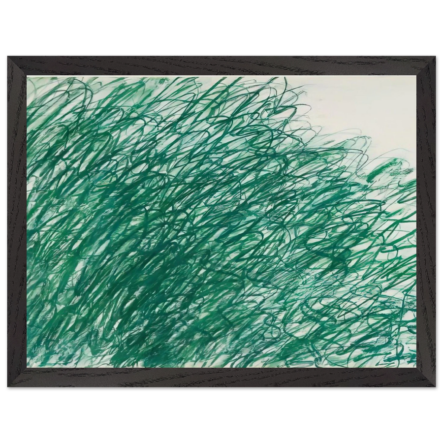 Returning from Tonnicoda by Cy Twombly — Framed art print at Zephyeer