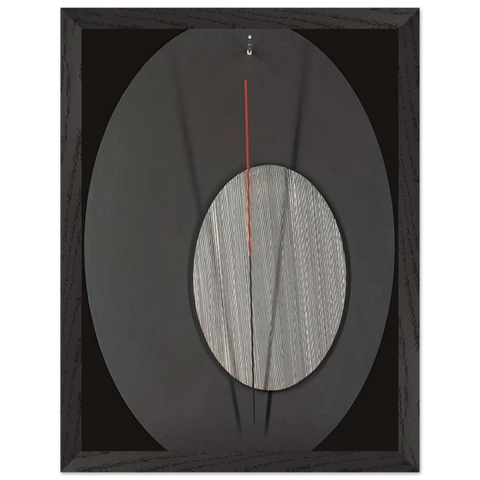 L OEIL DE BOEUF by Jesus Rafael Soto — Framed art print at Zephyeer
