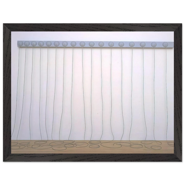 ADDENDUM 1967 by Eva Hesse — Framed art print at Zephyeer