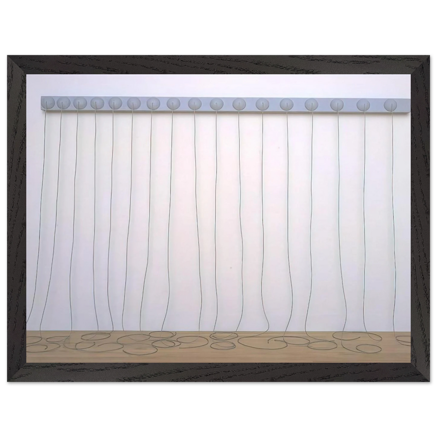 ADDENDUM 1967 by Eva Hesse — Framed art print at Zephyeer