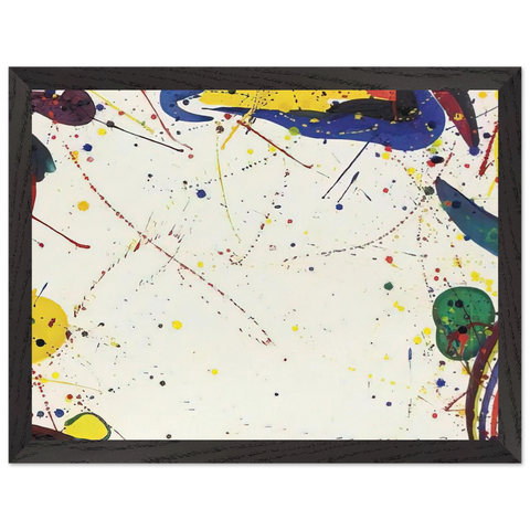 #2 Pri-Rain by Sam Francis — Framed art print at Zephyeer