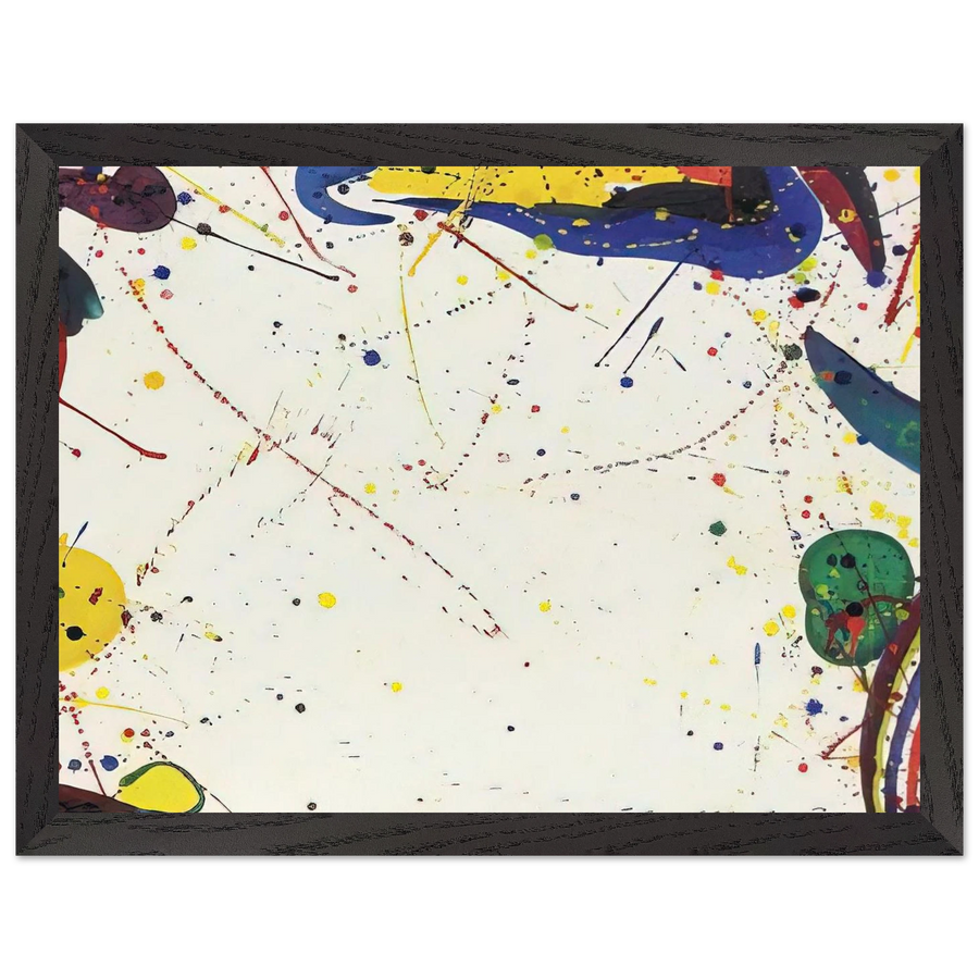 #2 Pri-Rain by Sam Francis — Framed art print at Zephyeer