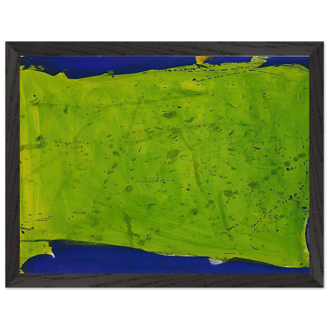 Untitled  Blue-Green by Sam Francis — Framed art print at Zephyeer