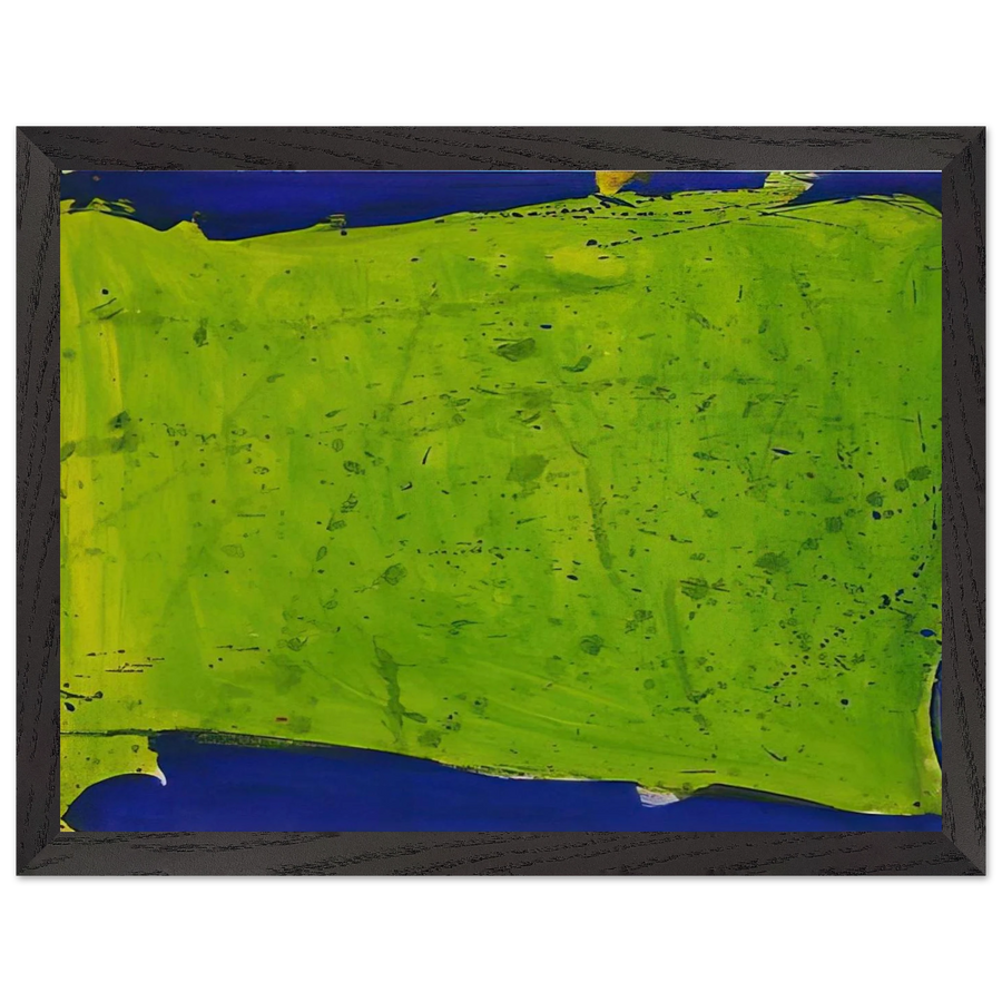 Untitled  Blue-Green by Sam Francis — Framed art print at Zephyeer