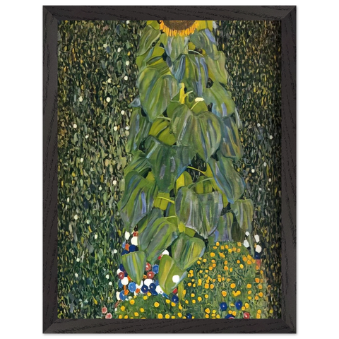 THE SUNFLOWER 1907 by Gustav Klimt — Framed art print at Zephyeer