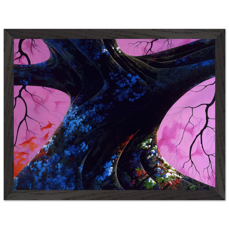 Giant Oak by Eyvind Earle — Framed art print at Zephyeer