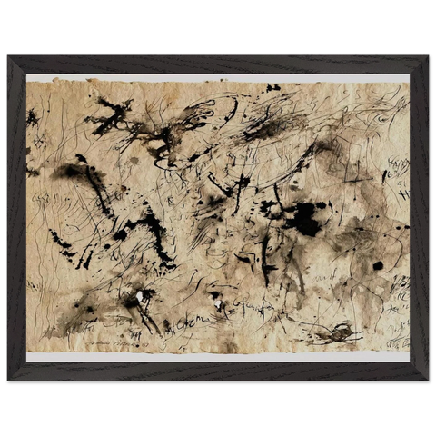 UNTITLED 1951 1 by Jackson Pollock — Framed art print at Zephyeer