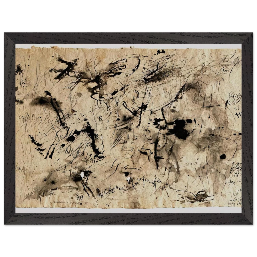 UNTITLED 1951 1 by Jackson Pollock — Framed art print at Zephyeer