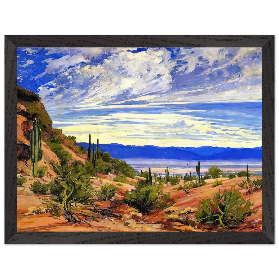 WASHOE WICKIUP 1919 by Maynard Dixon — Framed art print at Zephyeer