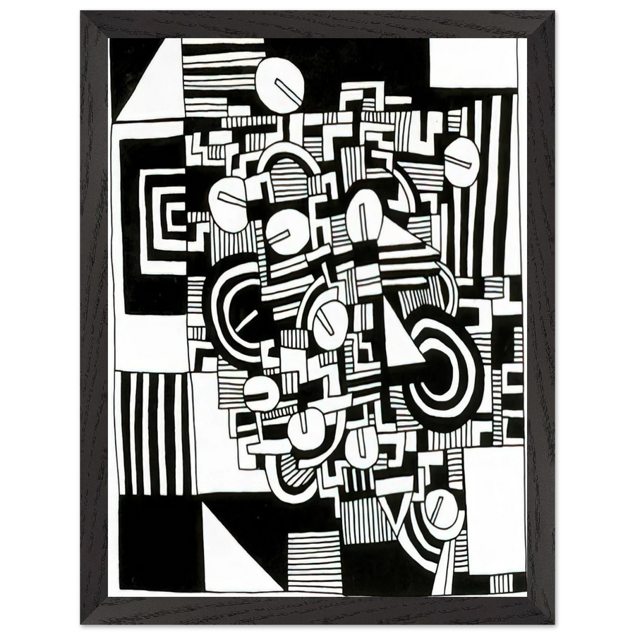 UNTITLED 1978 by Keith Haring — Framed art print at Zephyeer