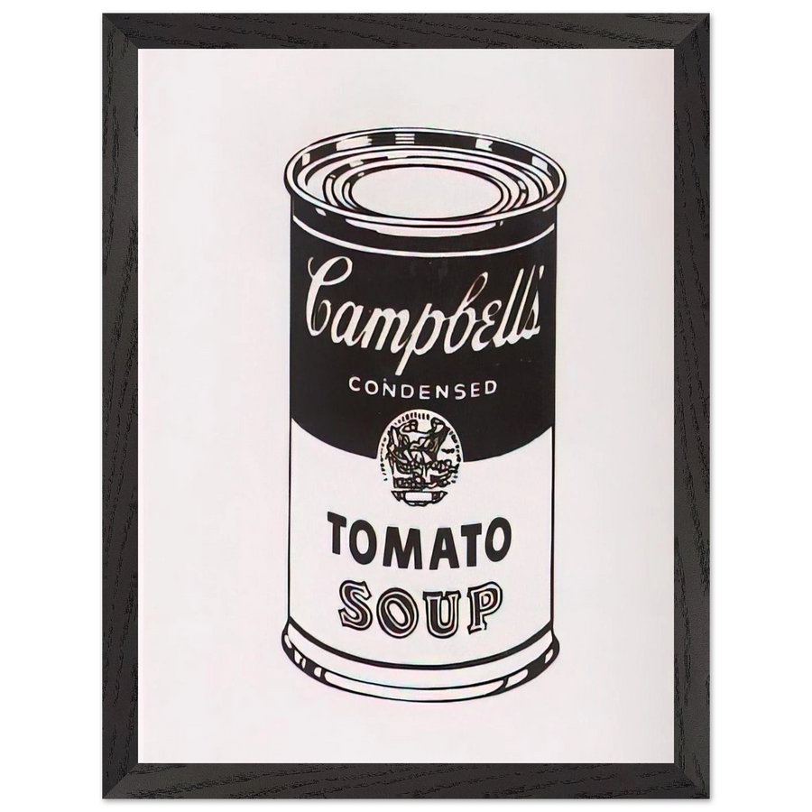 Campbell's Soup Can  Tomato -Retrospective Series by Andy Warhol — Framed art print at Zephyeer