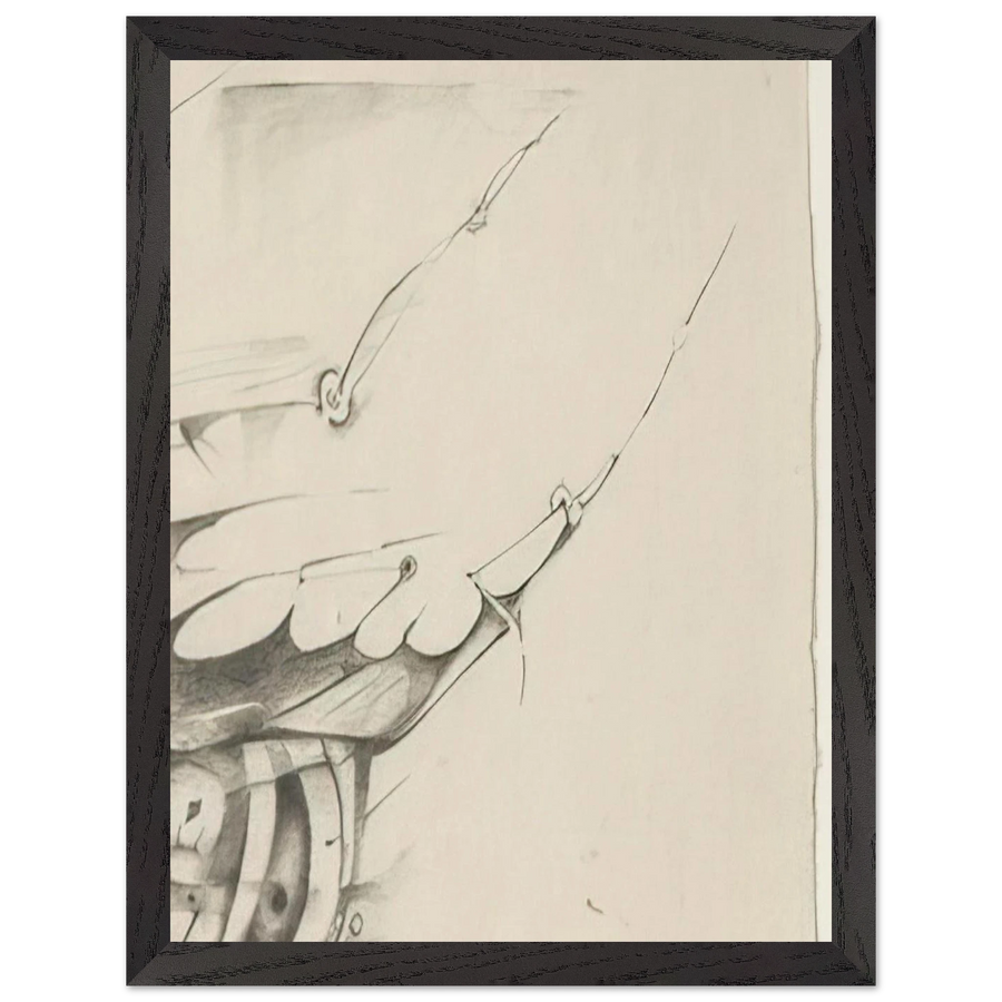 UNTITLED 1998 1 by Lee Bontecou — Framed art print at Zephyeer