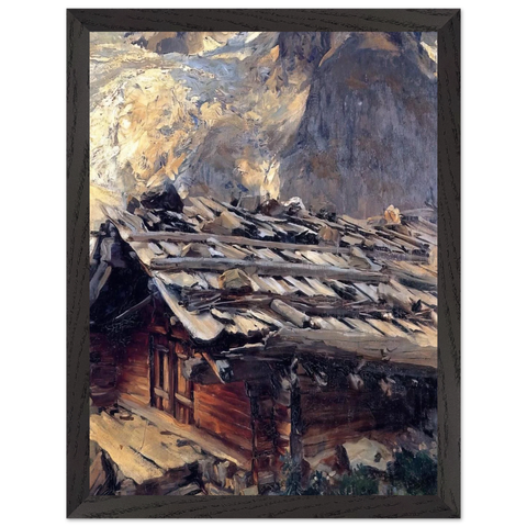 Brenva Glacier by John Singer Sargent — Framed art print at Zephyeer