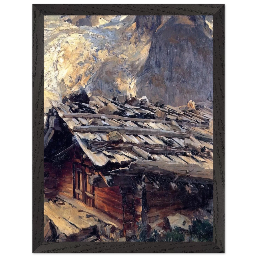 Brenva Glacier by John Singer Sargent — Framed art print at Zephyeer