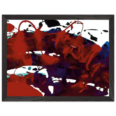 Untitled  SFP94-11  sff 1694 by Sam Francis — Framed art print at Zephyeer