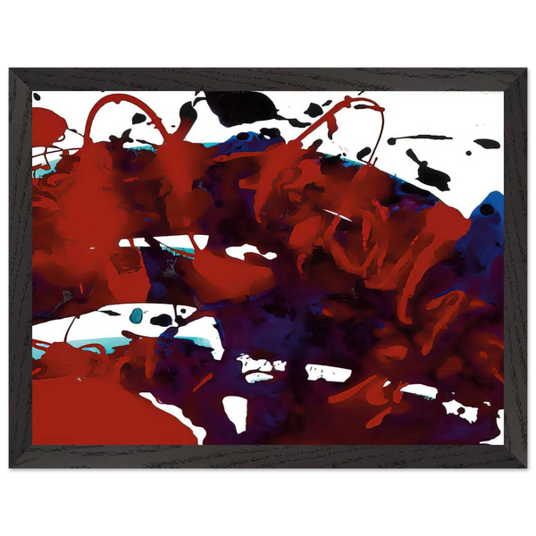 Untitled  SFP94-11  sff 1694 by Sam Francis — Framed art print at Zephyeer