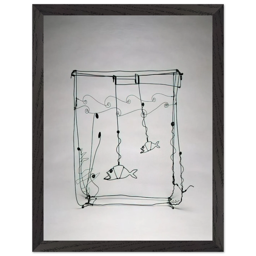 GOLDFISH BOWL 1929 by Alexander Calder — Framed art print at Zephyeer