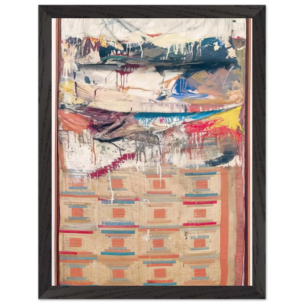 BED by Robert Rauschenberg — Framed art print at Zephyeer