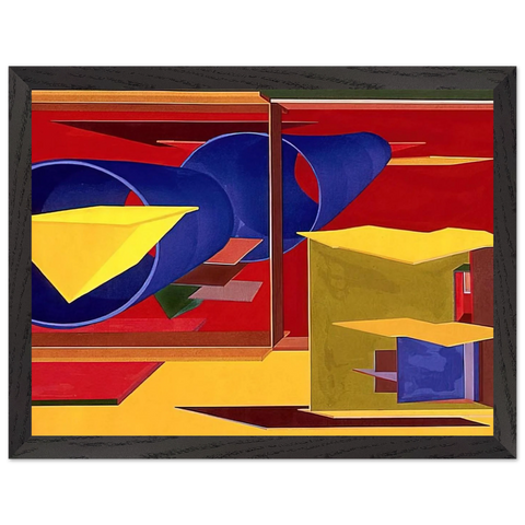 Pachinko by Al Held — Framed art print at Zephyeer