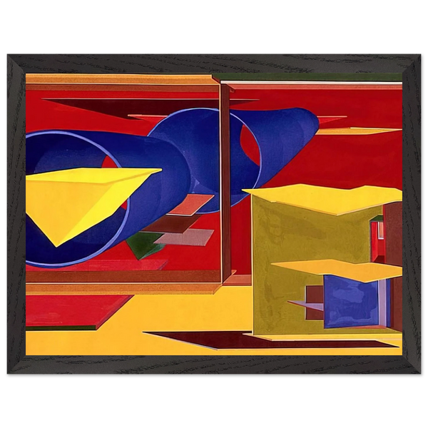 Pachinko by Al Held — Framed art print at Zephyeer