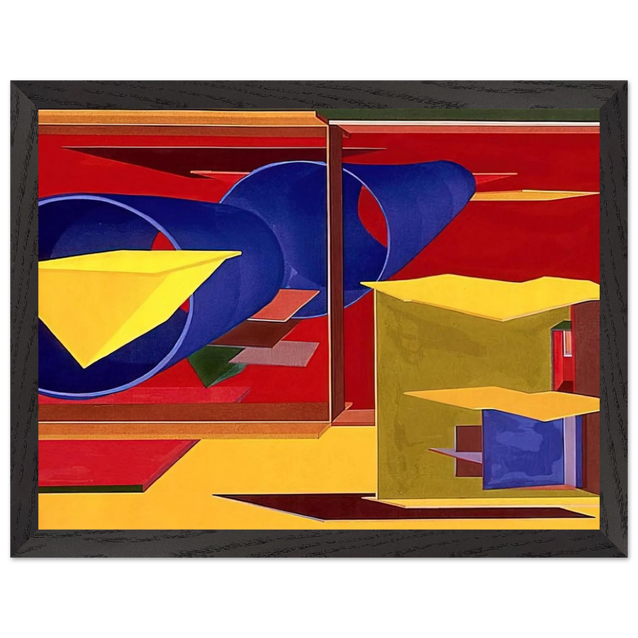 Pachinko by Al Held — Framed art print at Zephyeer