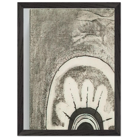 FIFTH STONE SIXTH STONE 1968 by Lee Bontecou — Framed art print at Zephyeer