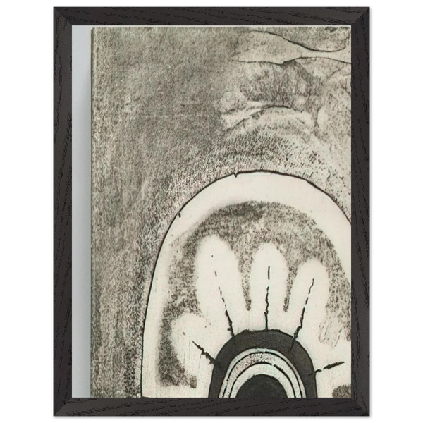 FIFTH STONE SIXTH STONE 1968 by Lee Bontecou — Framed art print at Zephyeer