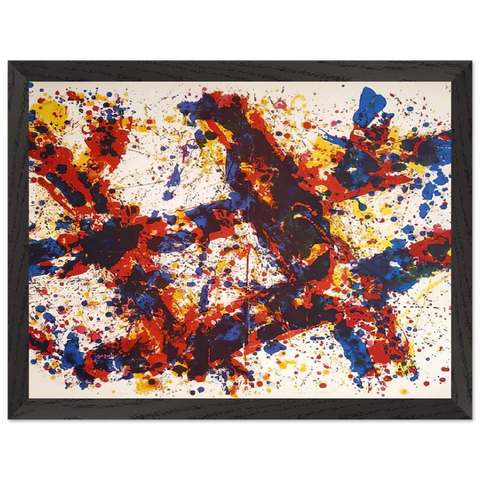 Firewood by Sam Francis — Framed art print at Zephyeer