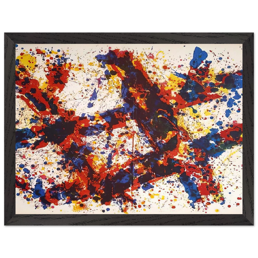 Firewood by Sam Francis — Framed art print at Zephyeer