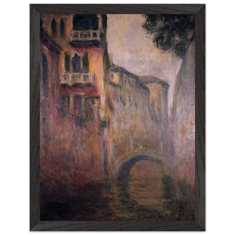 Rio della Salute 02 by Claude Monet — Framed art print at Zephyeer