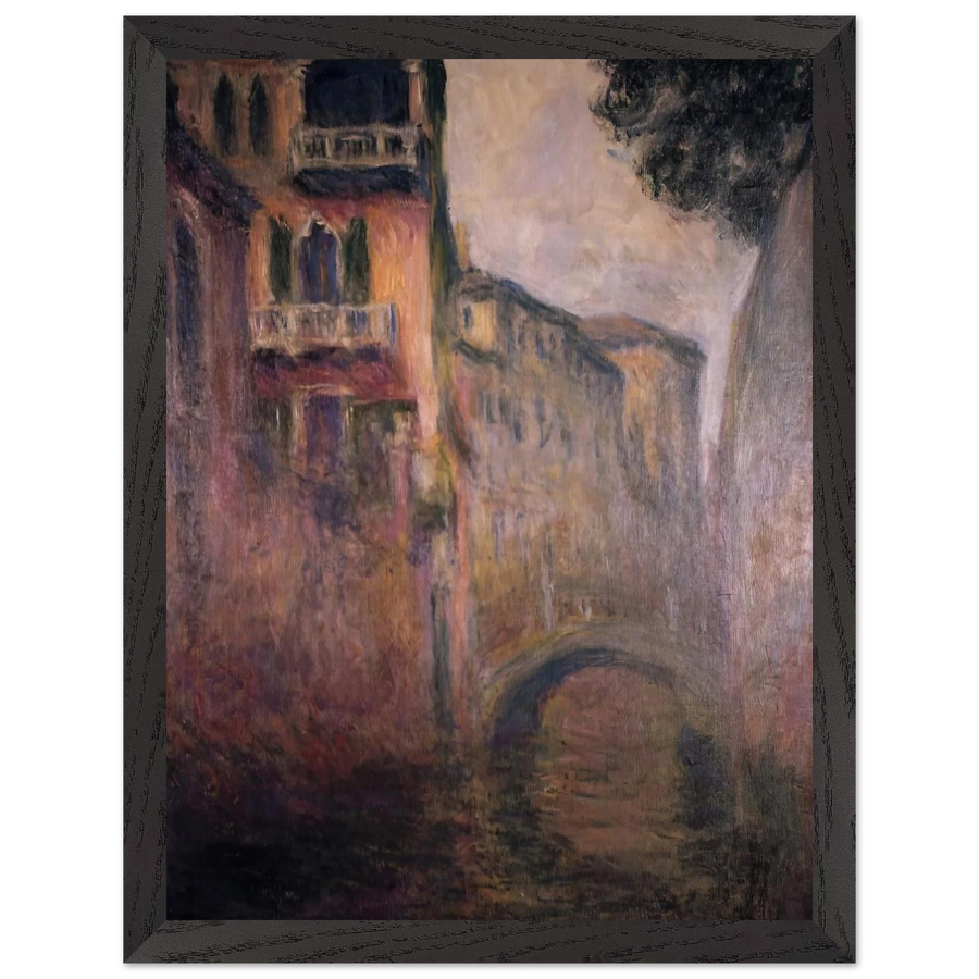 Rio della Salute 02 by Claude Monet — Framed art print at Zephyeer