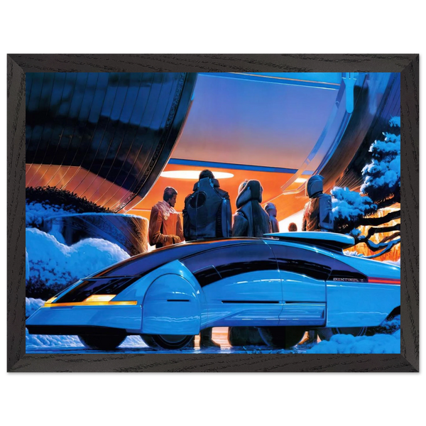 Syd Mead — Framed art print at Zephyeer