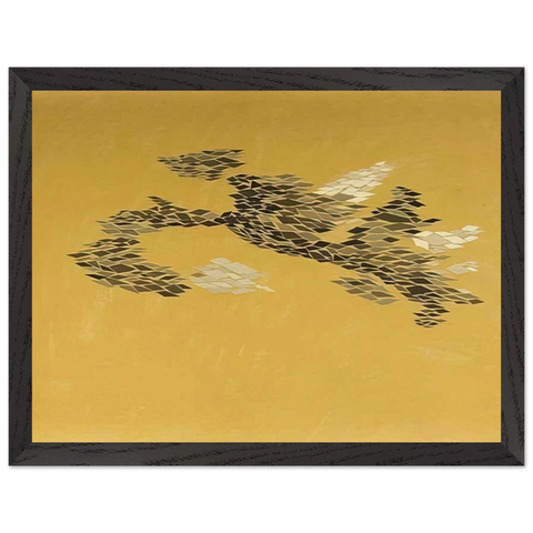 Flying Rectangles - 1969 by Robert Goodnough — Framed art print at Zephyeer