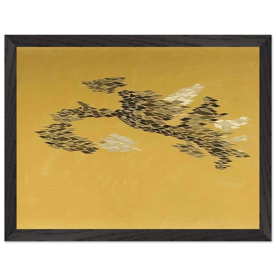 Flying Rectangles - 1969 by Robert Goodnough — Framed art print at Zephyeer