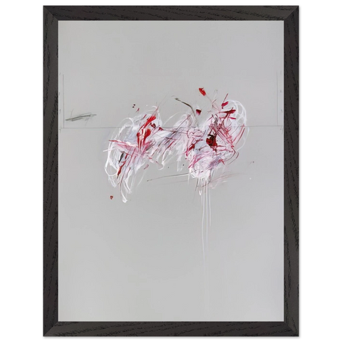Nine Discourses on Commodus, Part II by Cy Twombly — Framed art print at Zephyeer