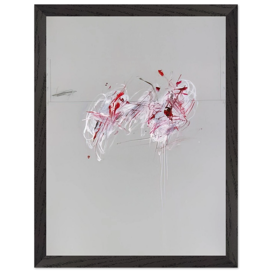 Nine Discourses on Commodus, Part II by Cy Twombly — Framed art print at Zephyeer