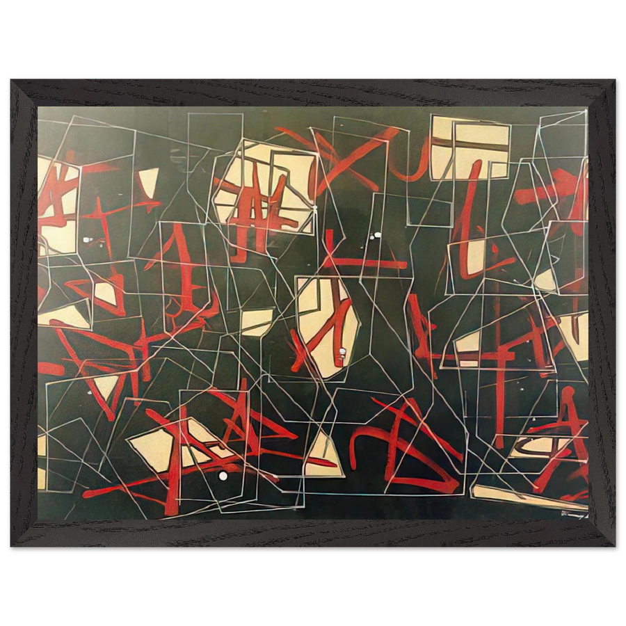 Synapse - 1950 by Jimmy Ernst — Framed art print at Zephyeer
