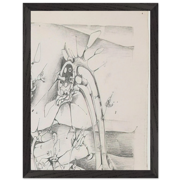 UNTITLED 1997 by Lee Bontecou — Framed art print at Zephyeer