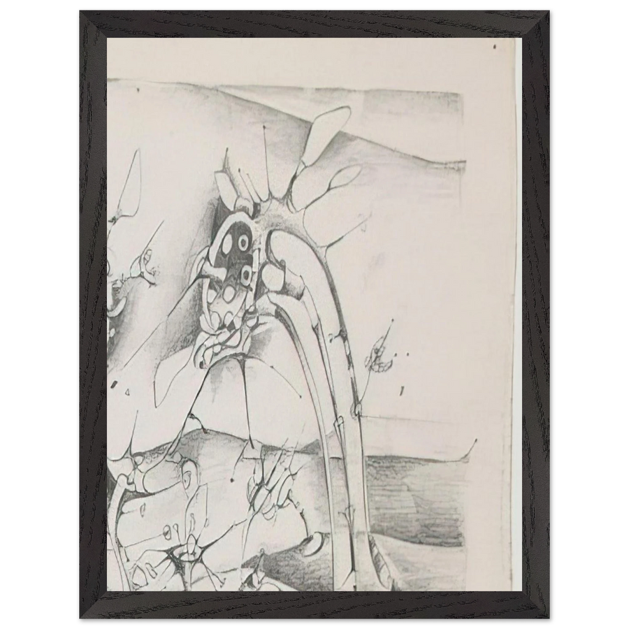 UNTITLED 1997 by Lee Bontecou — Framed art print at Zephyeer