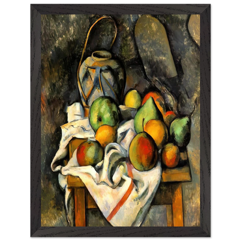 Ginger Jar by Paul Cézanne — Framed art print at Zephyeer