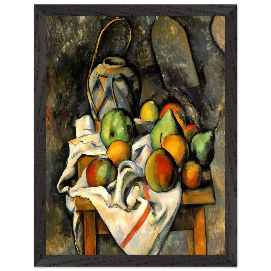 Ginger Jar by Paul Cézanne — Framed art print at Zephyeer