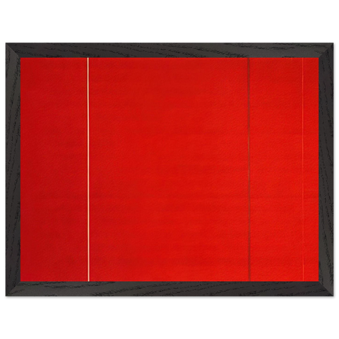 Vir Heroicus Sublimis by Barnett Newman — Framed art print at Zephyeer