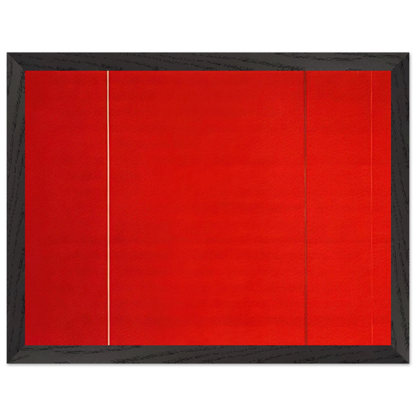 Vir Heroicus Sublimis by Barnett Newman — Framed art print at Zephyeer