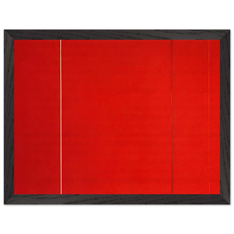 Vir Heroicus Sublimis by Barnett Newman — Framed art print at Zephyeer
